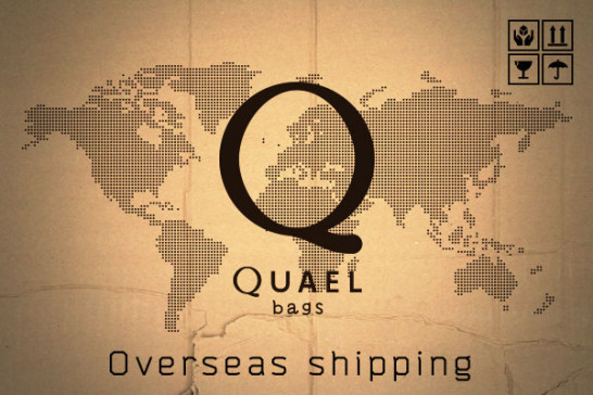 Customers residing outside of Japan can also now purchase bags by QUAEL. 