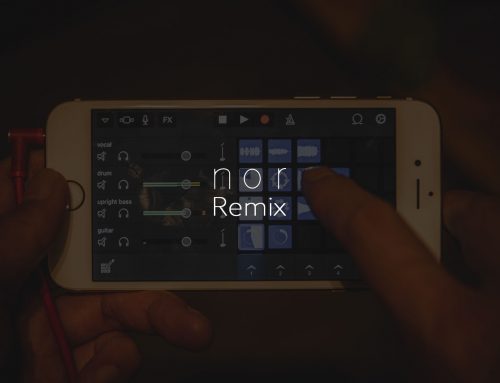 iPhoneのGarageBandで「nor」をリミックスしよう。