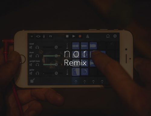 iPhoneのGarageBandで「nor」をリミックスしよう。