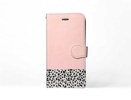 「Pink x Animal」| 手帳型iPhoneケース | Plan bシリーズ